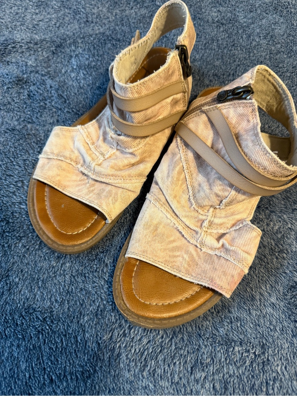 Blowfish Pink Open-Toe Sandals